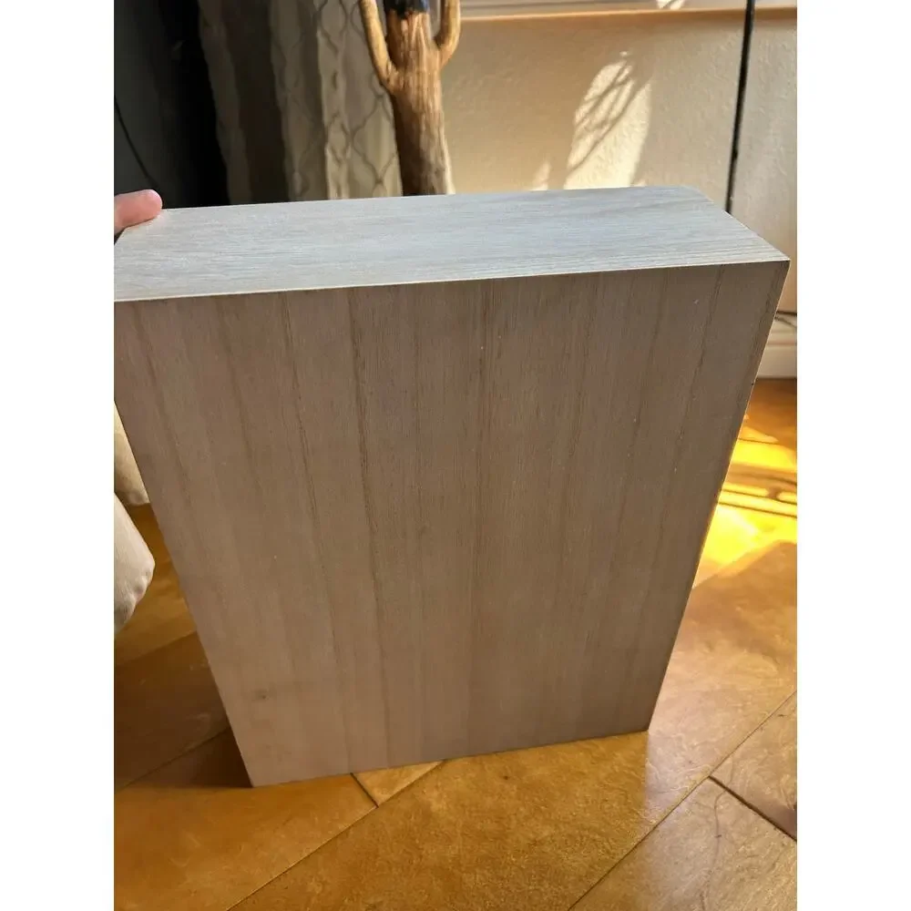 Williams Sonoma wooden gift box crate empty